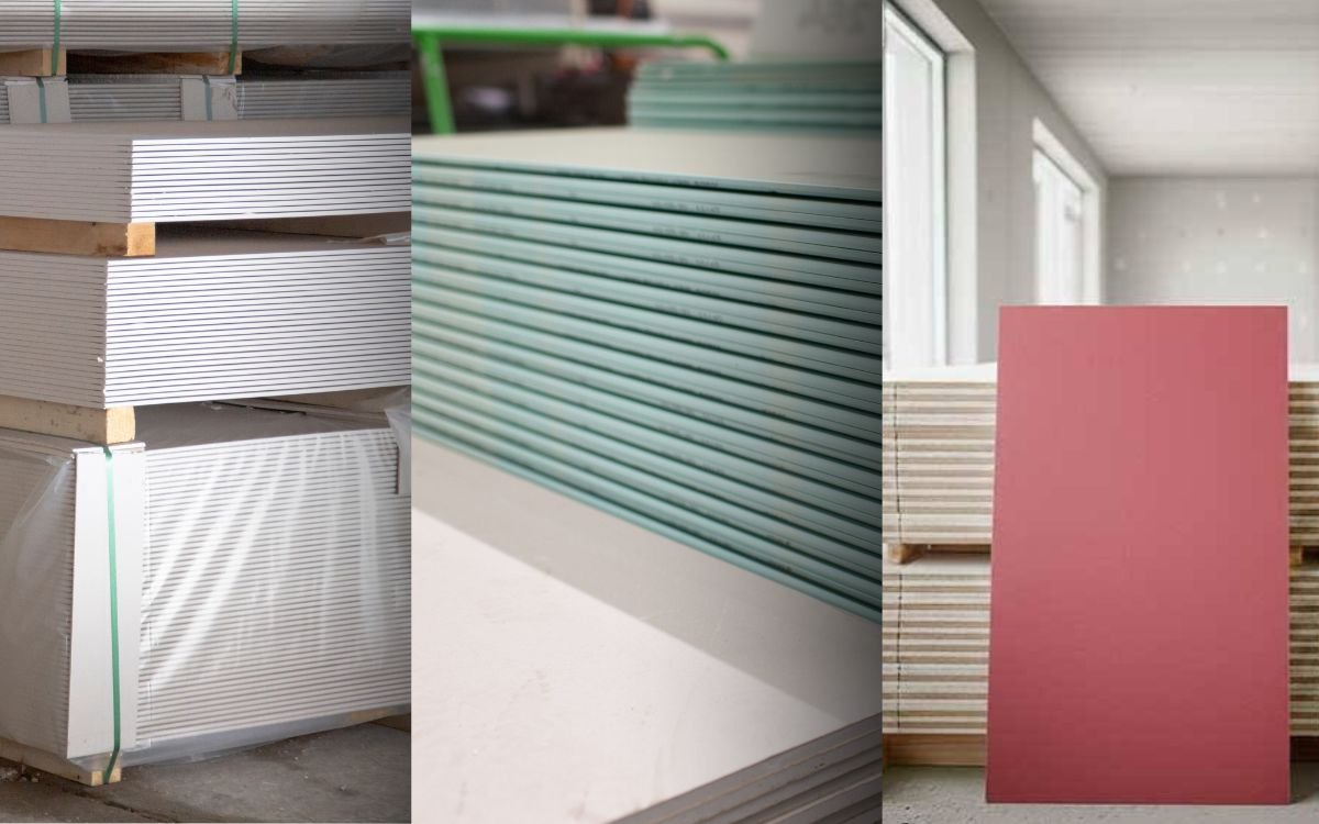 Chapa de drywall ST, RU e RF: qual escolher?